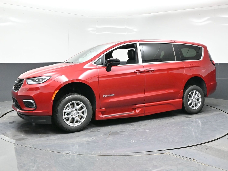 Red Chrysler Pacifica image number 2