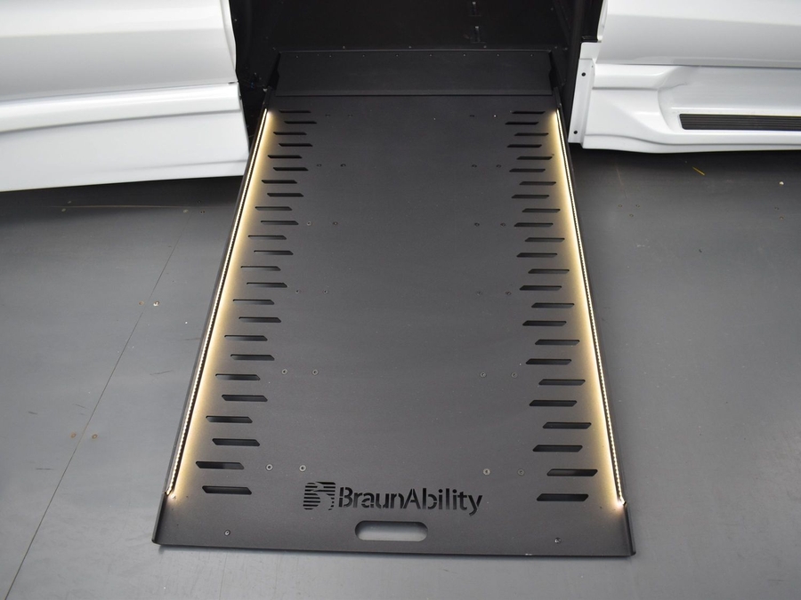 Used 2024 Chrysler Voyager LX - BraunAbility Side Entry Entry In Floor Automatic Ramp