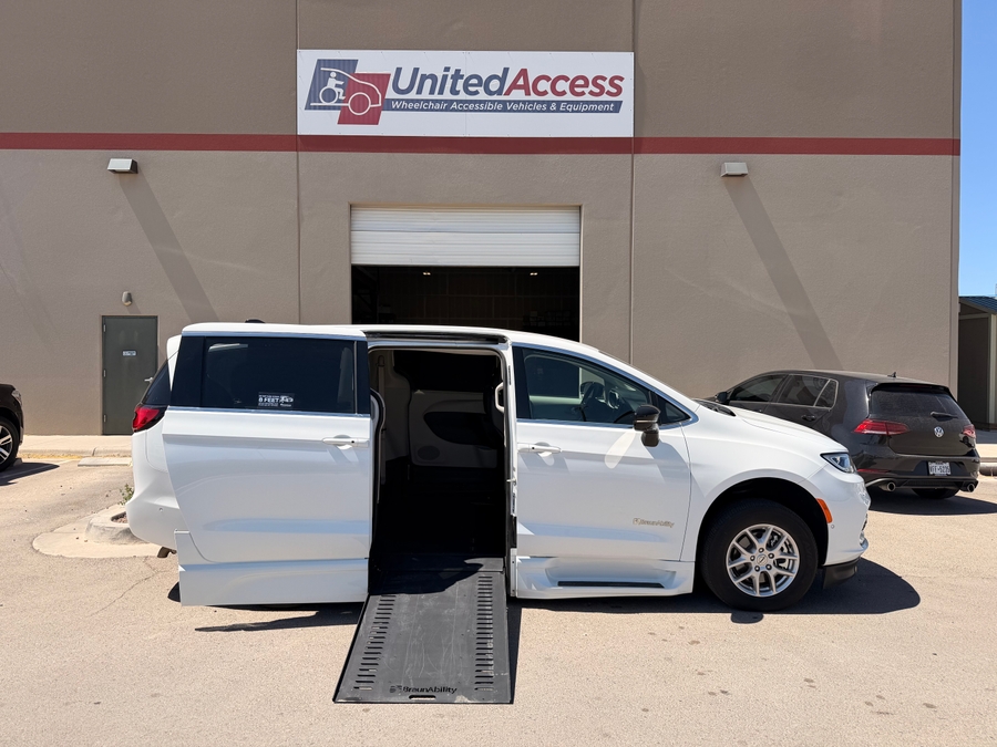 Used 2024 Chrysler Pacifica Touring L - BraunAbility Side Entry Entry In Floor Automatic Ramp