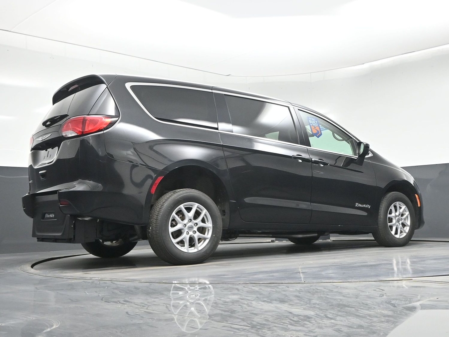 Used 2023 Chrysler Voyager LX - BraunAbility Rear Entry Fold Out Manual Ramp