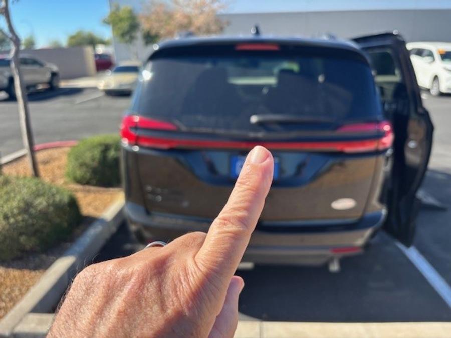 Used 2023 Chrysler Pacifica Touring L Sport - BraunAbility Side Entry Entry Fold Out Automatic Ramp