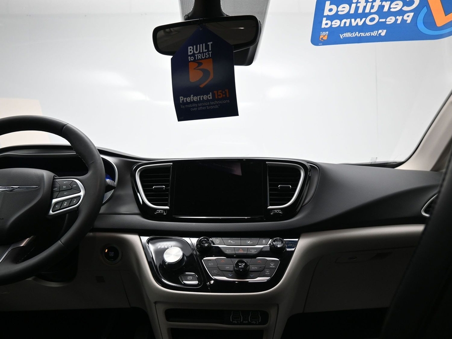 Used 2023 Chrysler Pacifica Touring L - BraunAbility Rear Entry Entry Fold Out Manual Ramp