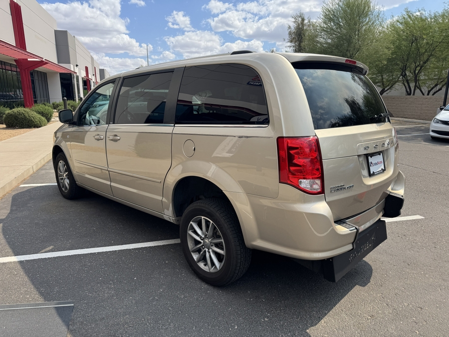 Used 2014 Dodge Grand Caravan SXT 30th Anniversary - Ryno Rear Entry Entry Fold Out Manual Ramp