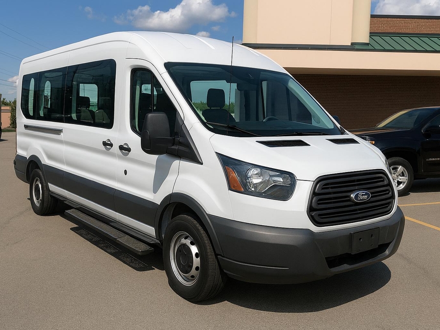 Used 2016 Ford Transit 350 XL - Fenton Mobility Commercial Rear Entry Entry Lift Automatic Ramp