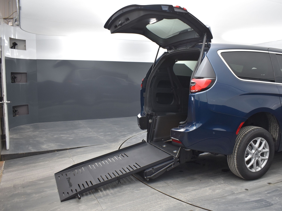 Used 2024 Chrysler Pacifica Touring - BraunAbility Rear Entry Fold Out Manual Ramp
