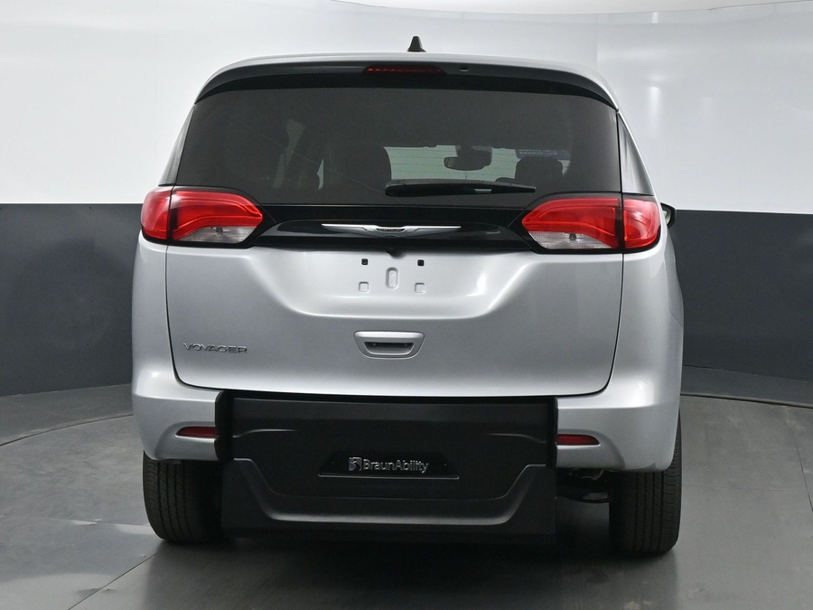 Used 2023 Chrysler Voyager LX - BraunAbility Rear Entry Entry Fold Out Manual Ramp