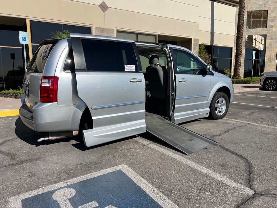 Used 2008 Dodge Grand Caravan SXT - VMI Side Entry Entry In Floor Automatic Ramp