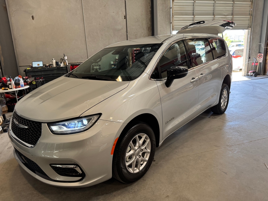 Used 2024 Chrysler Pacifica Touring - BraunAbility Rear Entry Fold Out Manual Ramp