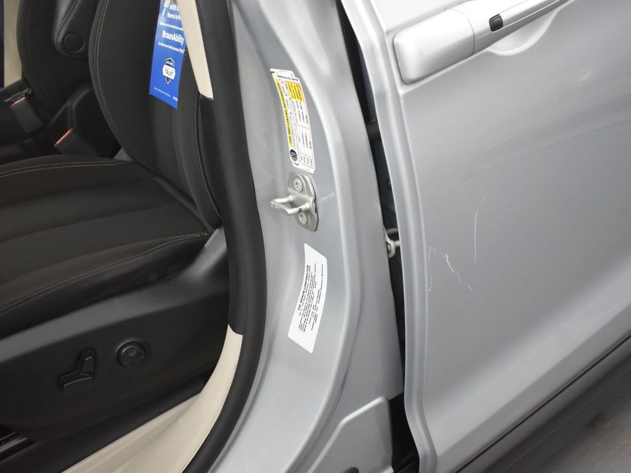 Used 2023 Chrysler Voyager LX - BraunAbility Side Entry Entry Fold Out Manual Ramp