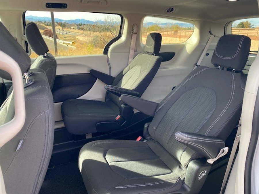 Used 2023 Chrysler Voyager LX - BraunAbility Rear Entry Entry Fold Out Manual Ramp