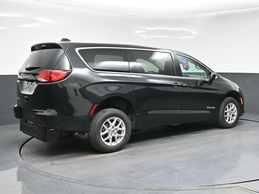 Used 2023 Chrysler Voyager LX - BraunAbility Rear Entry Fold Out Manual Ramp