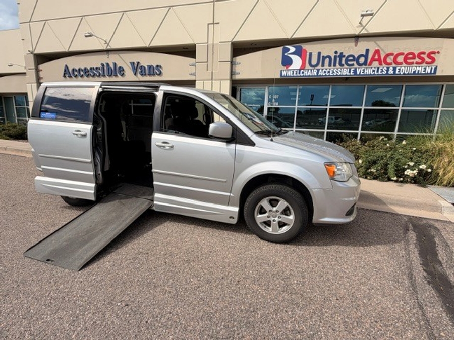 Used 2012 Dodge Grand Caravan SXT - VMI Side Entry In Floor Automatic Ramp