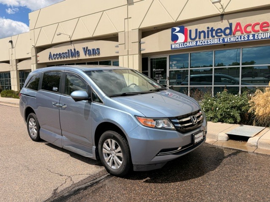 Used 2014 Honda Odyssey EX-L - VMI Side Entry Entry In Floor Automatic Ramp
