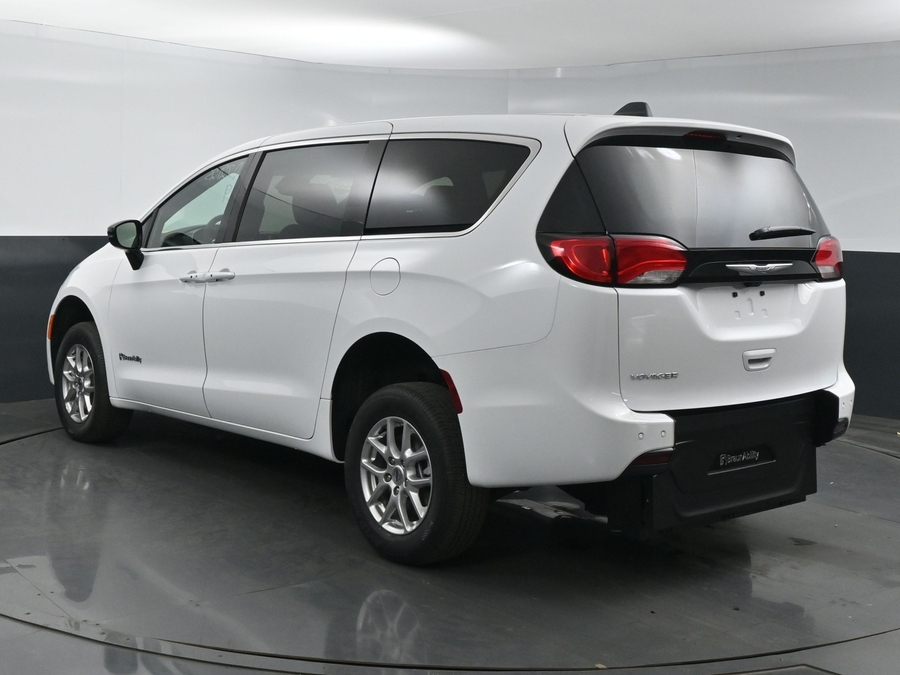 New 2025 Chrysler Voyager LX - BraunAbility Commercial Rear Entry Entry Fold Out Manual Ramp