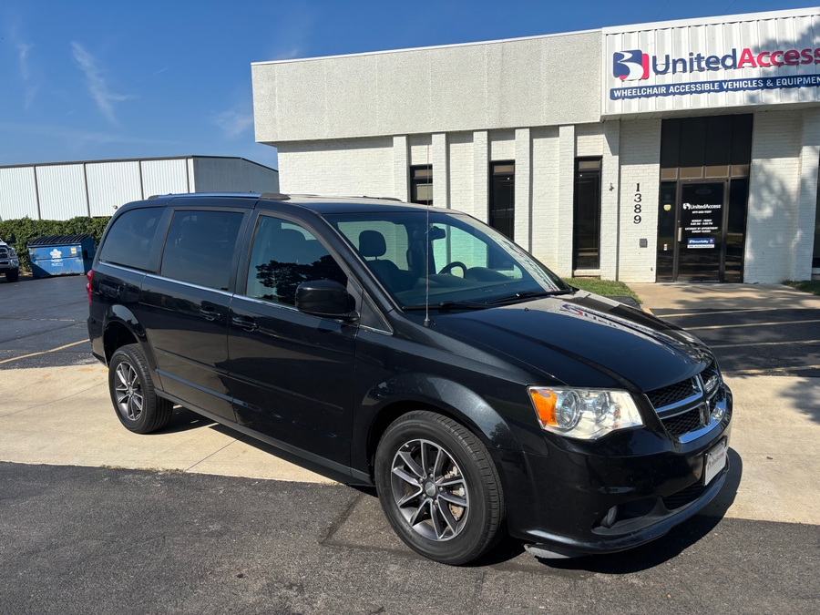 Used 2017 Dodge Grand Caravan SXT - FR Conversions Rear Entry Fold Out Manual Ramp