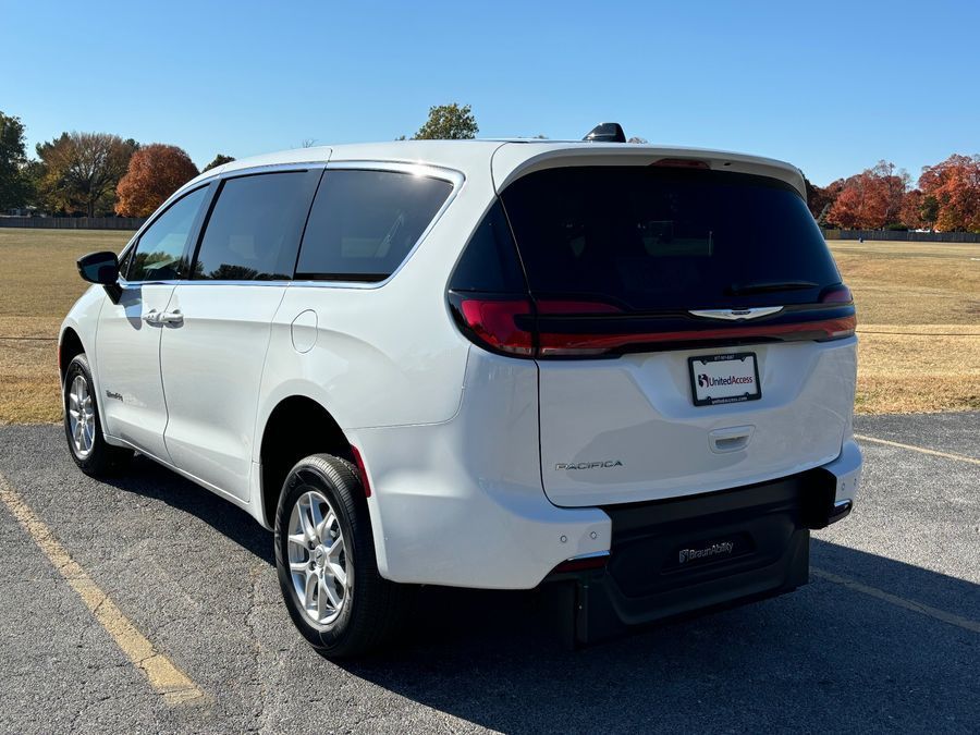 New 2025 Chrysler Voyager LX - BraunAbility Commercial Rear Entry Entry Fold Out Manual Ramp