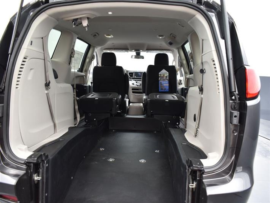 Used 2023 Chrysler Voyager LX - BraunAbility Rear Entry Fold Out Manual Ramp