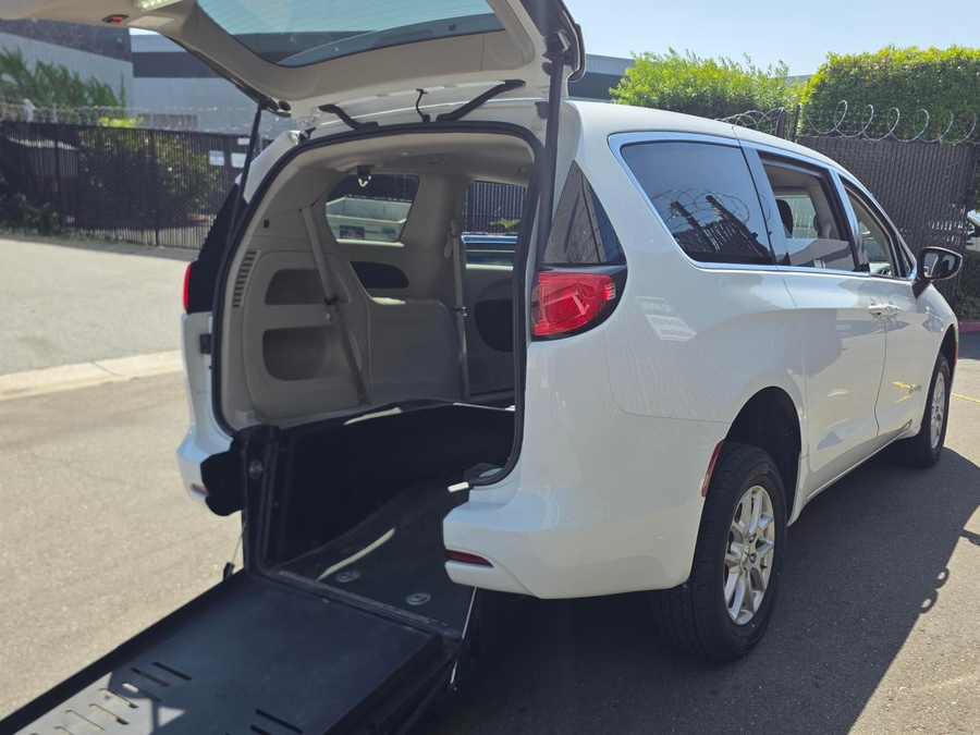 Used 2024 Chrysler Voyager LX - BraunAbility Rear Entry Fold Out Manual Ramp