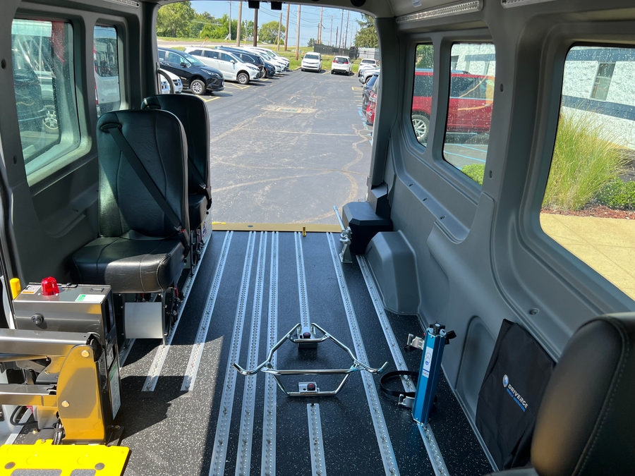 New 2026 Ford Transit 150 - Driverge Commercial Side Entry Lift Automatic Ramp