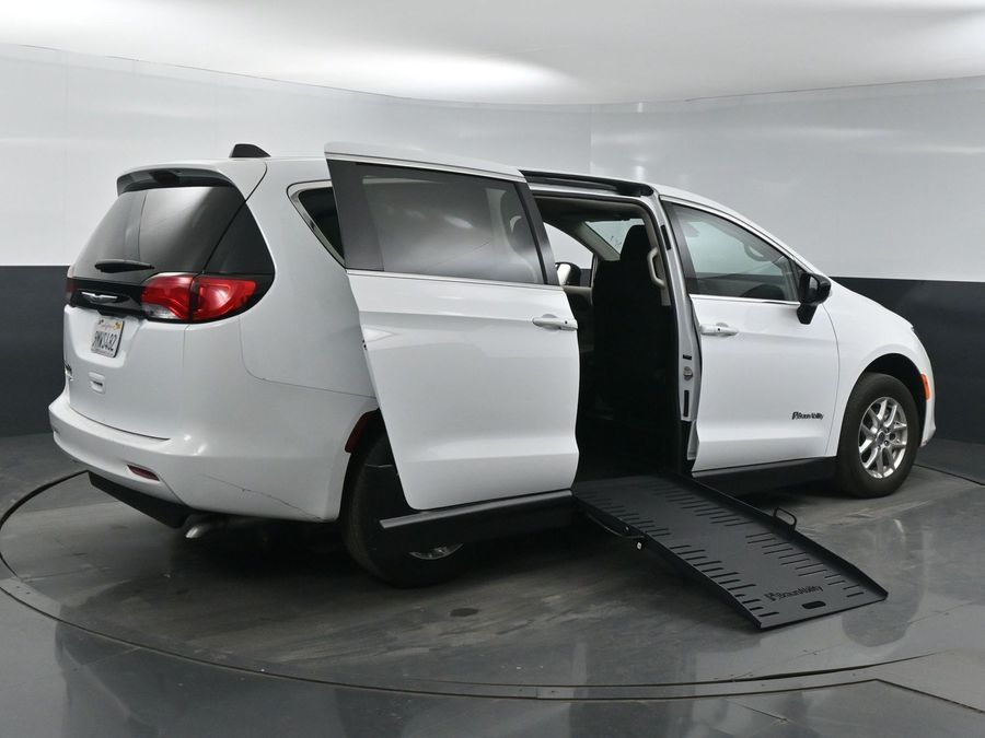 Used 2024 Chrysler Voyager LX - BraunAbility Side Entry Entry Fold Out Manual Ramp