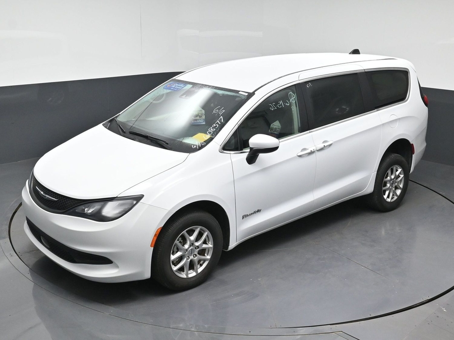 Used 2023 Chrysler Voyager LX - BraunAbility Rear Entry Fold Out Manual Ramp