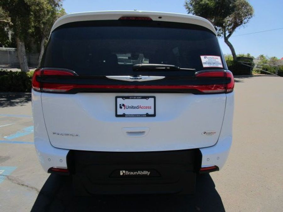 Used 2024 Chrysler Pacifica Touring L - BraunAbility Rear Entry Entry Fold Out Manual Ramp
