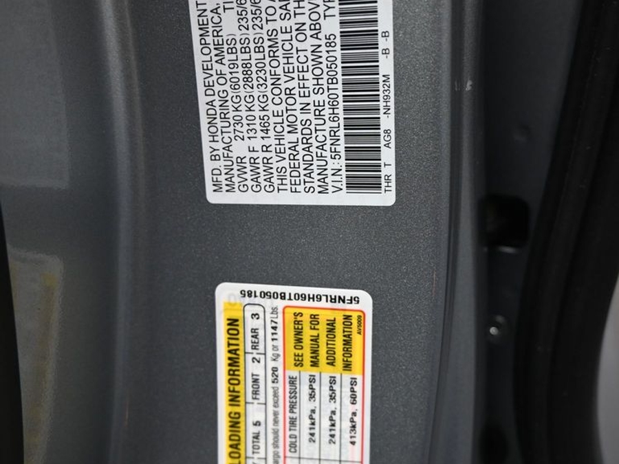 New 2026 Honda Odyssey EX-L - BraunAbility Side Entry In Floor Automatic Ramp