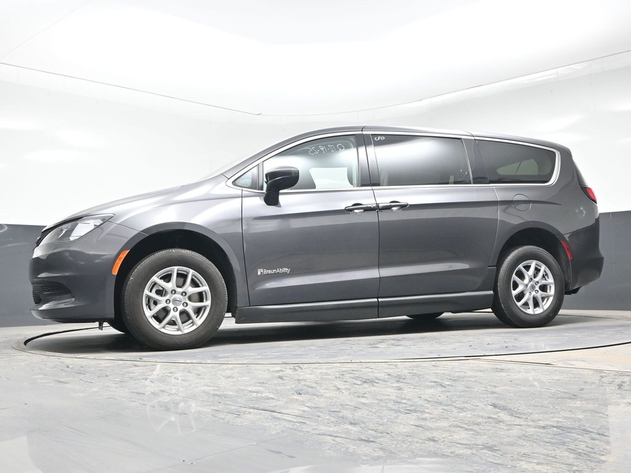 Used 2023 Chrysler Voyager LX - BraunAbility Side Entry Entry Fold Out Manual Ramp