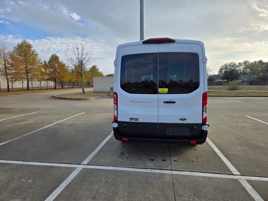 New 2024 Ford Transit 350 XL - Fenton Mobility Commercial Rear Entry Entry Lift Automatic Ramp