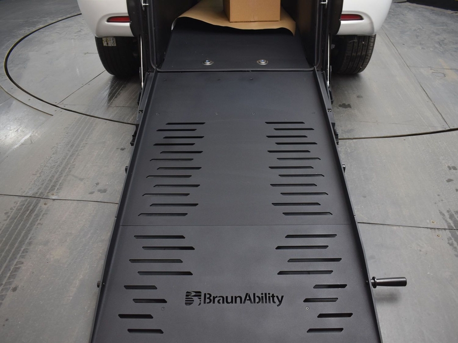 Used 2023 Chrysler Voyager LX - BraunAbility Rear Entry Entry Fold Out Manual Ramp