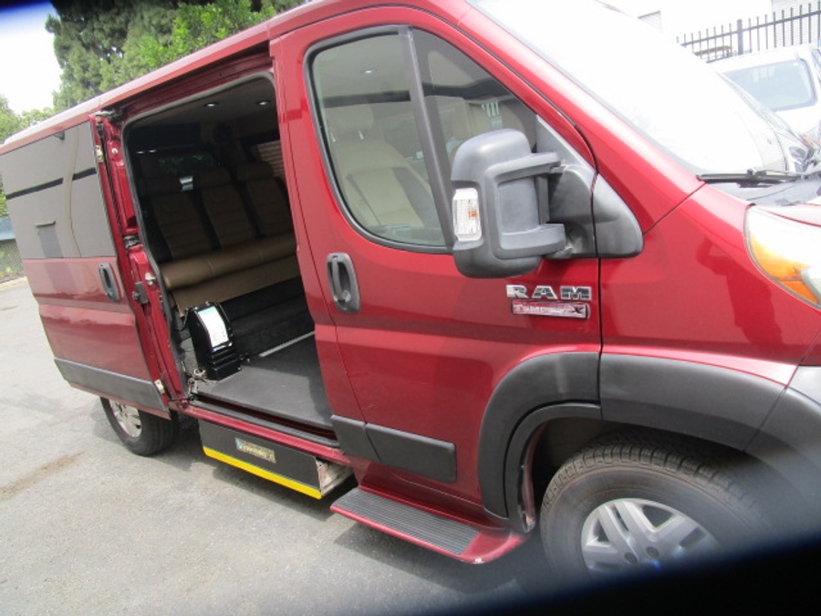 Used 2016 Ram ProMaster 1500 136 WB - TEM Side Entry Entry Lift Automatic Ramp