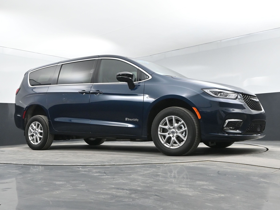 Used 2024 Chrysler Pacifica Touring - BraunAbility Rear Entry Fold Out Manual Ramp