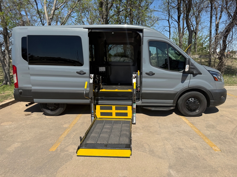 Used 2022 Ford Transit 250 AWD XL - SUNSET VANS Side Entry Entry Lift Automatic Ramp