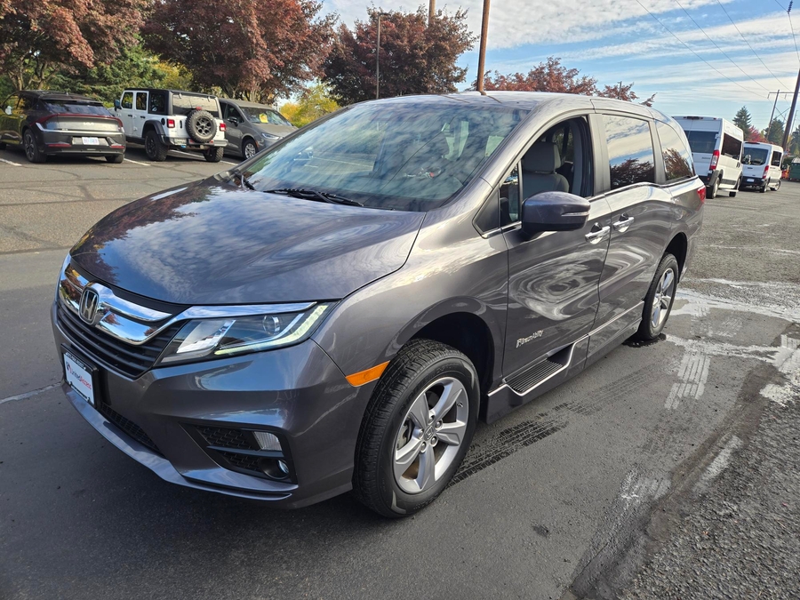 Used 2019 Honda Odyssey EX-L - BraunAbility Side Entry Entry In Floor Automatic Ramp