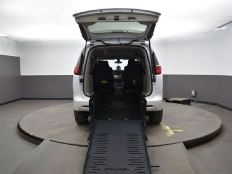 Used 2023 Chrysler Voyager LX - BraunAbility Rear Entry Fold Out Manual Ramp