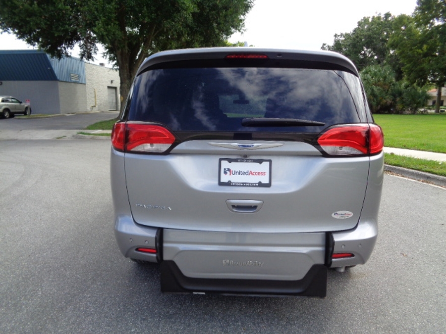 Used 2018 Chrysler Pacifica LX - BraunAbility Rear Entry Entry Fold Out Manual Ramp