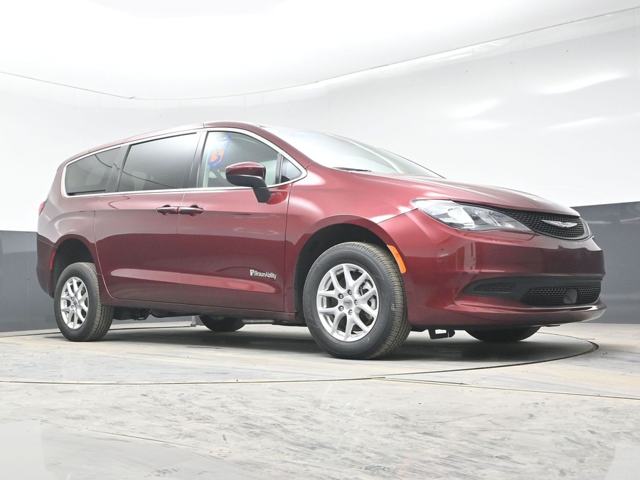 Used 2023 Chrysler Voyager LX - BraunAbility Rear Entry Entry Fold Out Manual Ramp