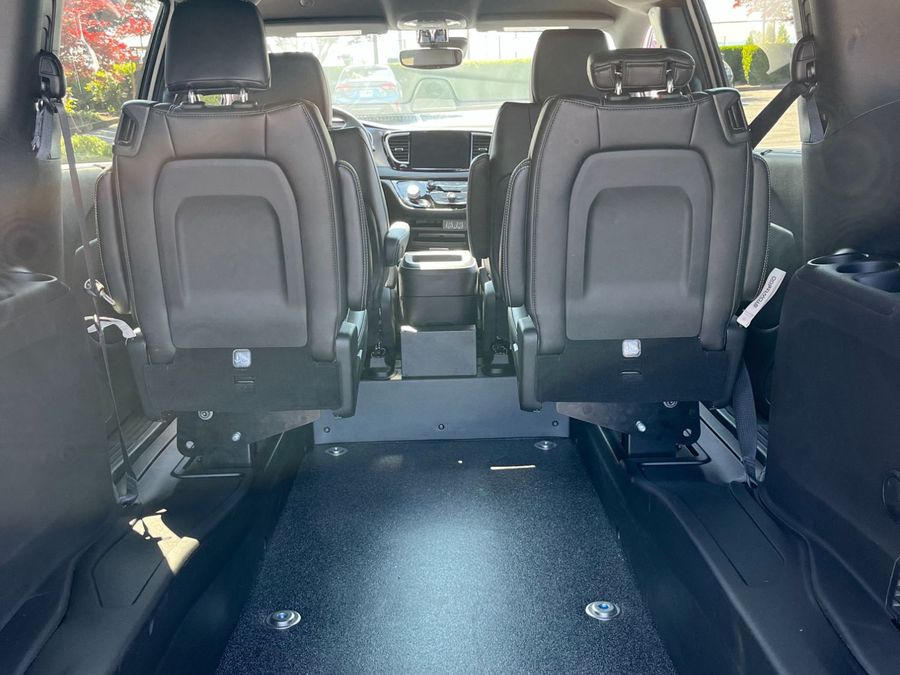 New 2025 Chrysler Voyager LX - BraunAbility Commercial Rear Entry Entry Fold Out Manual Ramp