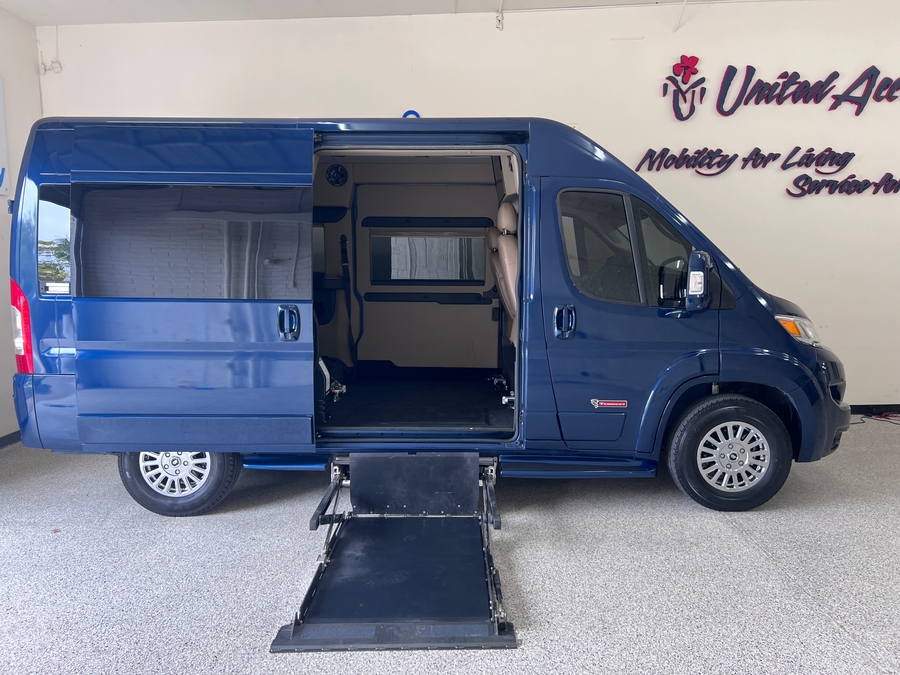 Used 2023 Ram ProMaster 2500 HR 136 WB -  Side Entry Lift Automatic Ramp