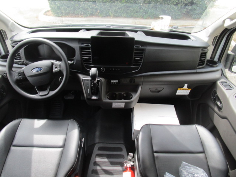 New 2026 Ford Transit 150 - SUNSET VANS Commercial Side Entry Lift Automatic Ramp