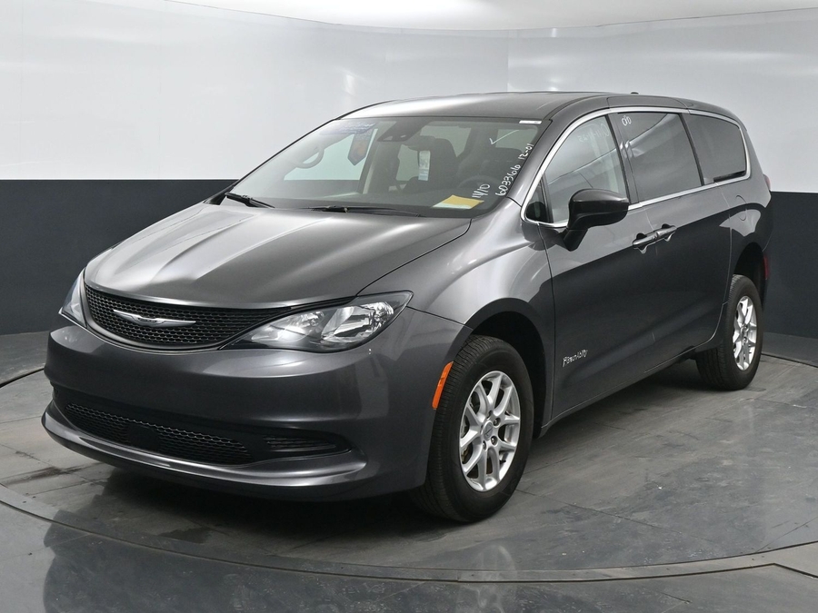 Used 2023 Chrysler Voyager LX CPO - BraunAbility Rear Entry Entry Fold Out Manual Ramp