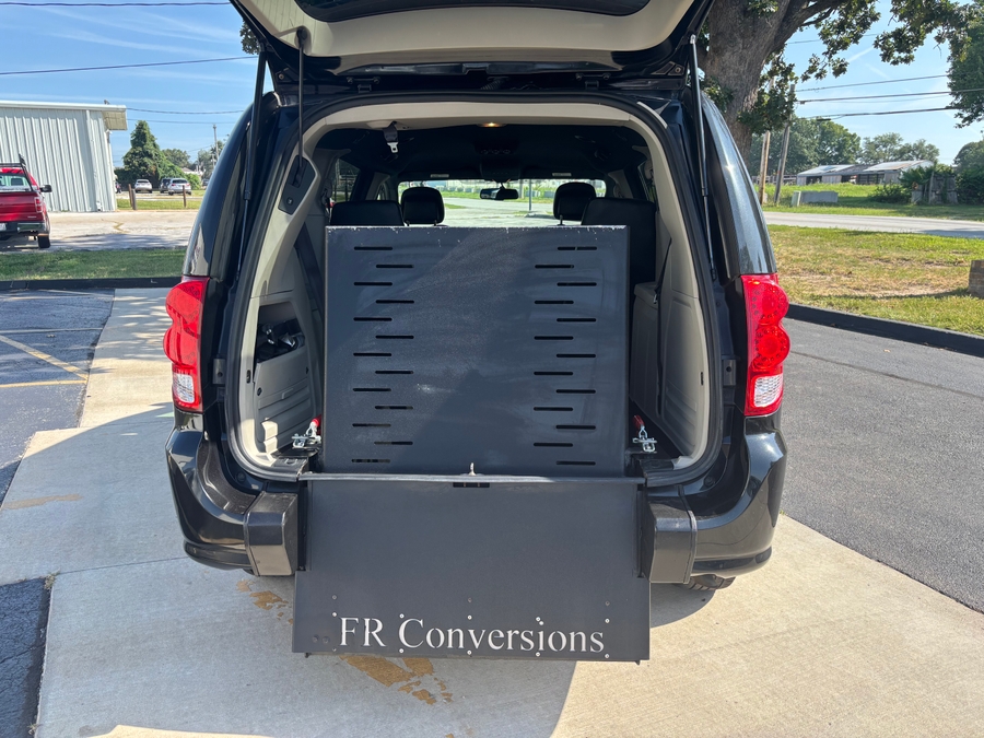Used 2017 Dodge Grand Caravan SXT - FR Conversions Rear Entry Fold Out Manual Ramp