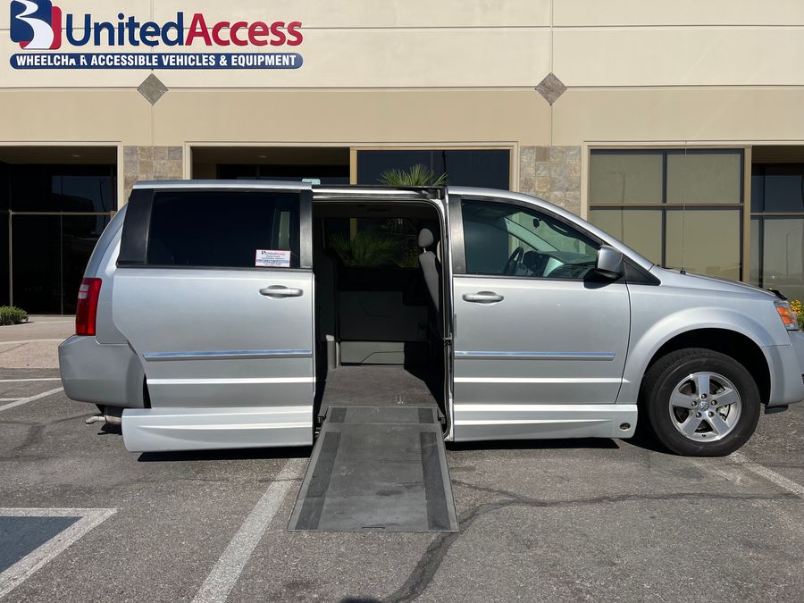 Used 2008 Dodge Grand Caravan SXT - VMI Side Entry Entry In Floor Automatic Ramp