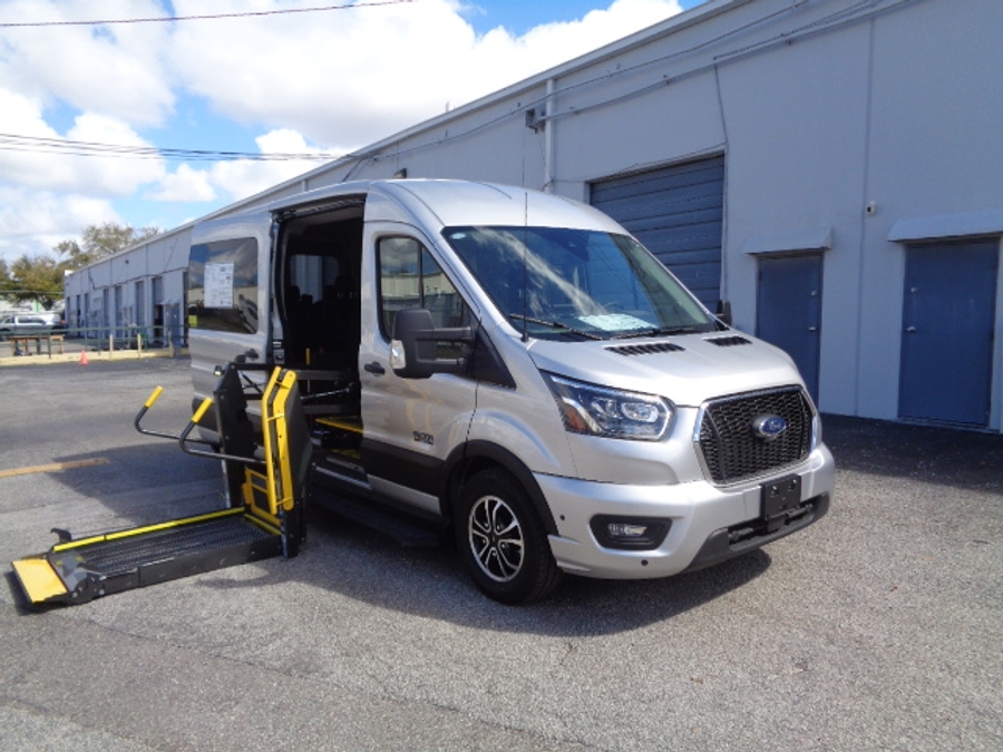 New 2024 Ford Transit 350 XL - Fenton Mobility Side Entry Entry Lift Automatic Ramp