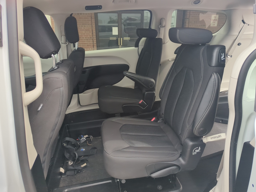 Used 2023 Chrysler Voyager LX - BraunAbility Rear Entry Entry Fold Out Manual Ramp