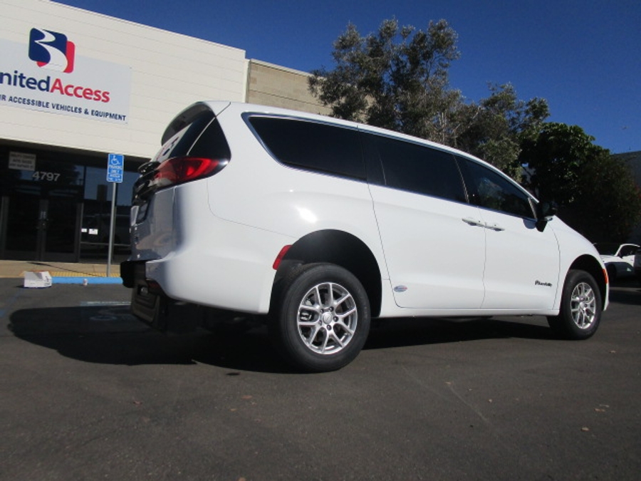 New 2025 Chrysler Voyager LX - BraunAbility Commercial Rear Entry Entry Fold Out Manual Ramp