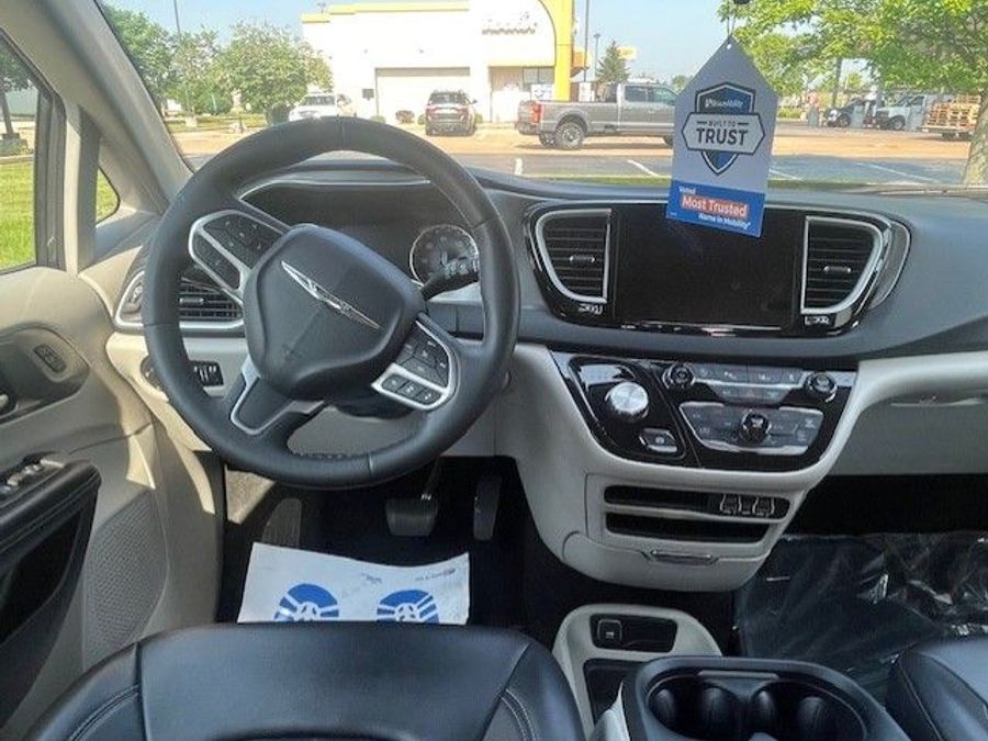 Used 2023 Chrysler Pacifica Touring L - BraunAbility Rear Entry Entry Fold Out Manual Ramp