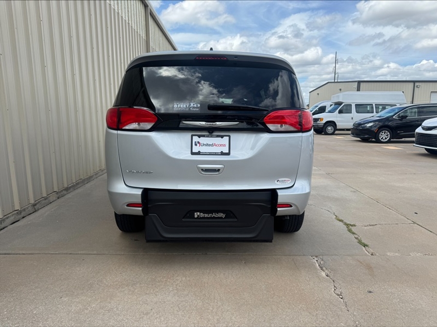 Used 2023 Chrysler Voyager LX - BraunAbility Rear Entry Fold Out Manual Ramp