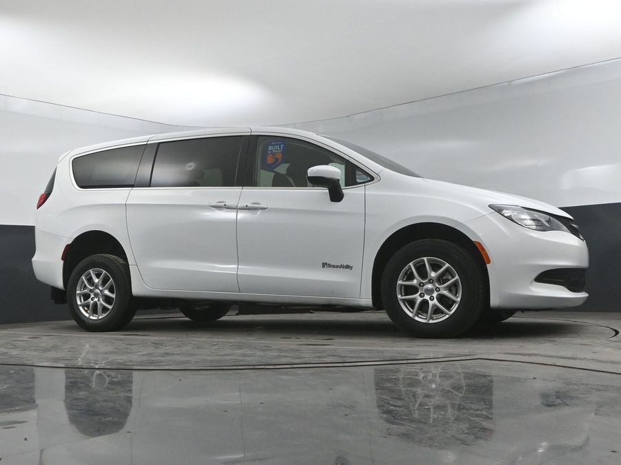 Used 2023 Chrysler Voyager LX - BraunAbility Rear Entry Entry Fold Out Manual Ramp