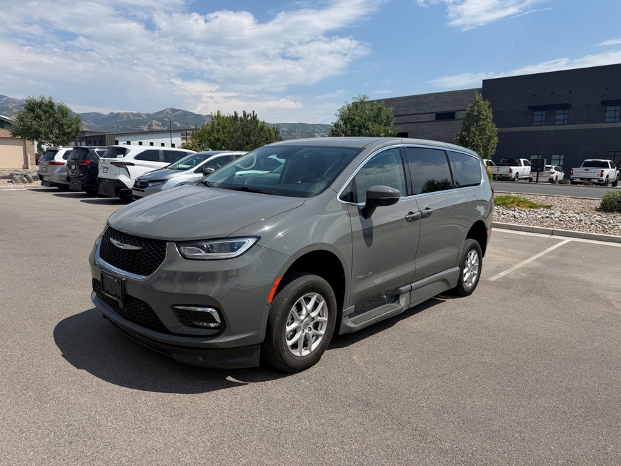 Used 2023 Chrysler Pacifica Touring L Plus - BraunAbility Side Entry Fold Out Automatic Ramp